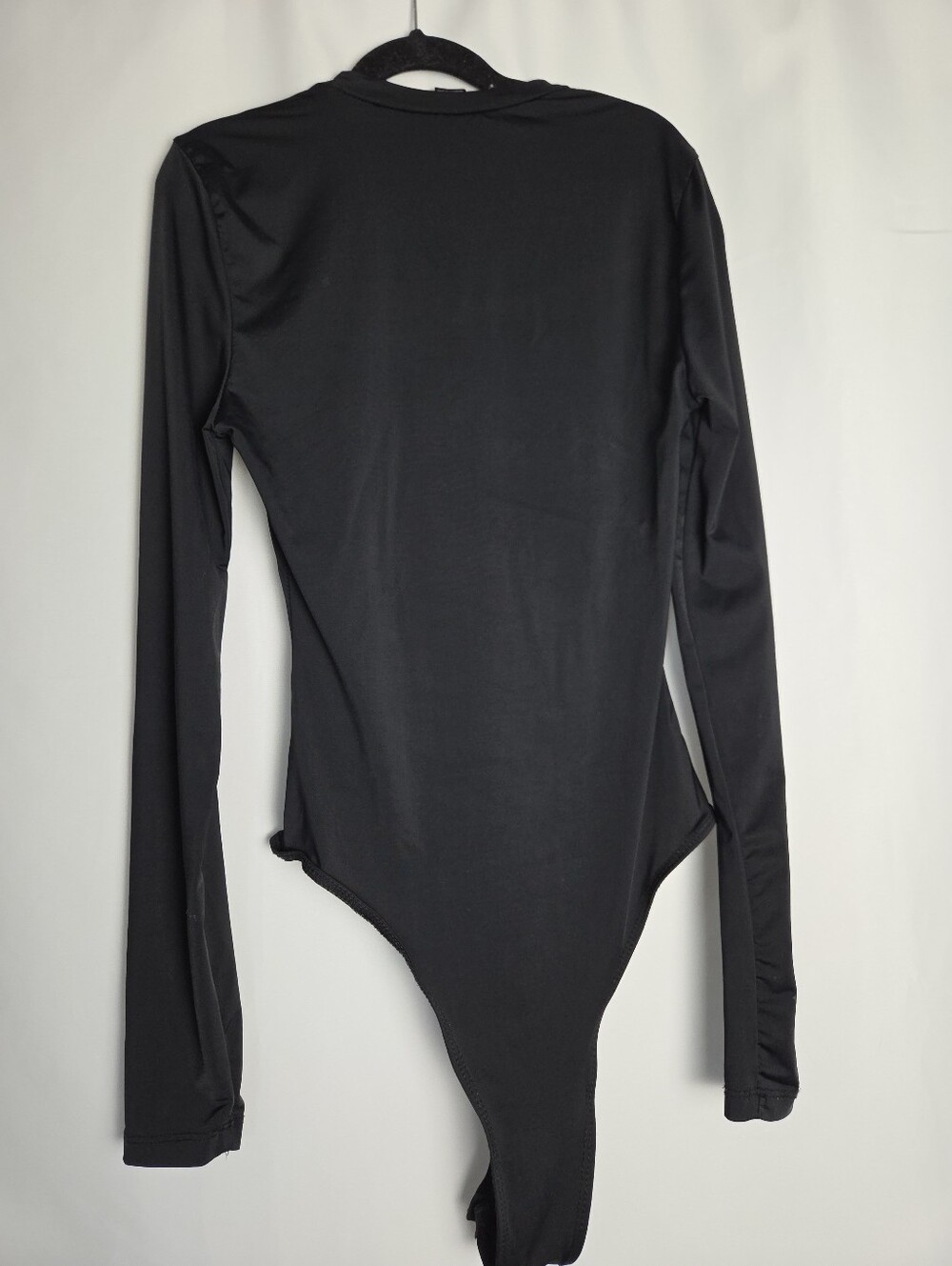 Black Long Sleeve Bodysuit - Picture 4 of 8